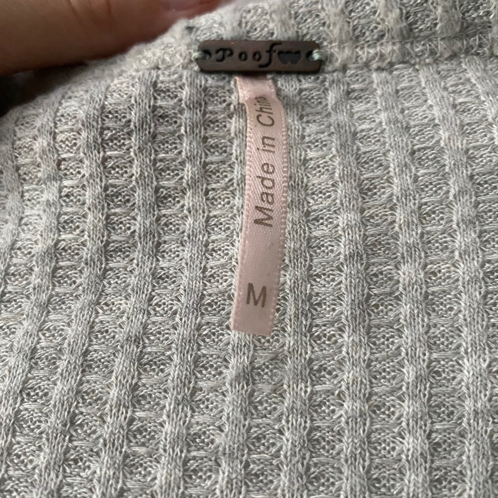 ❌SOLD❌ Gray Button-Up Sweater - Picture 3 of 5
